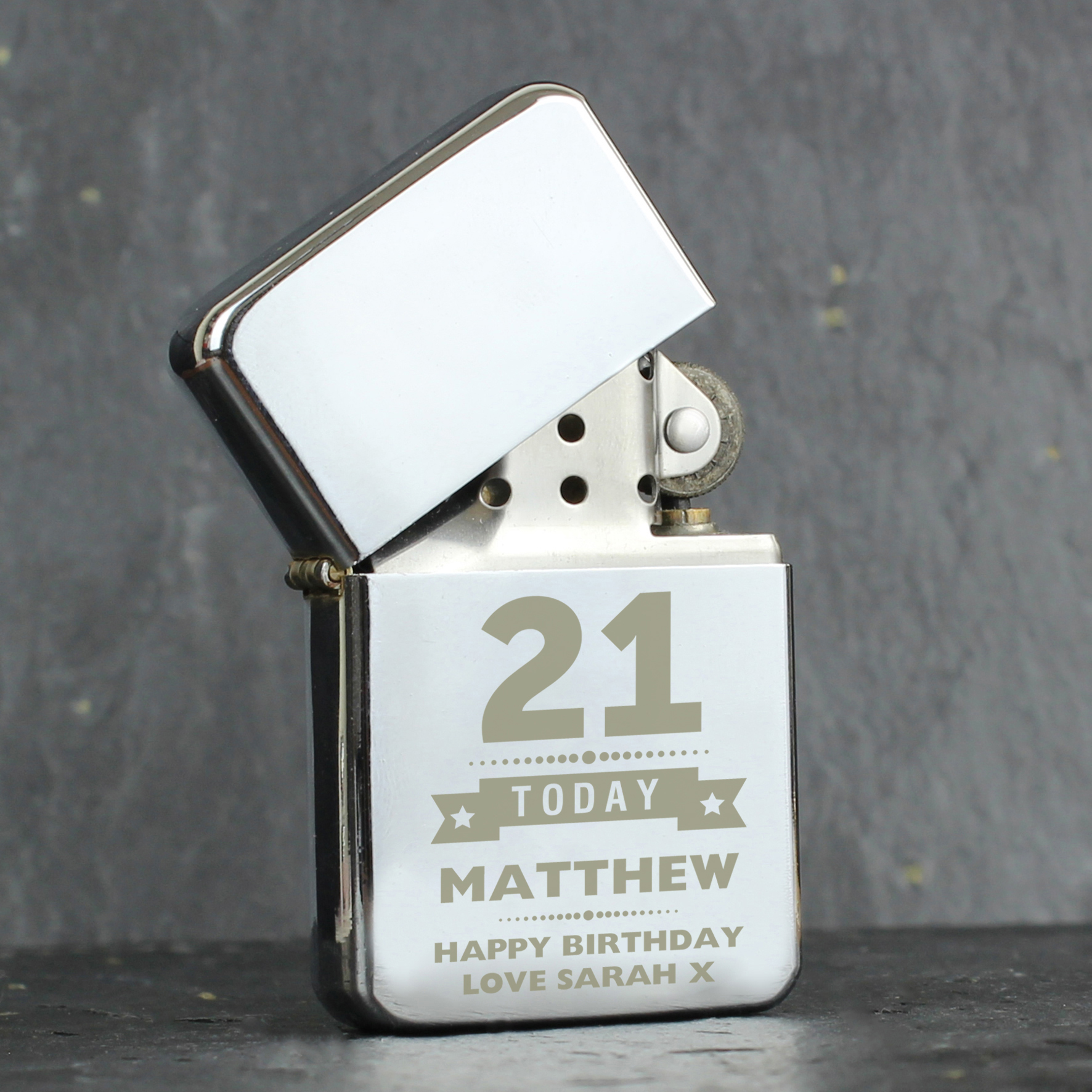 Personalised Birthday Star Lighter | Custom Gift