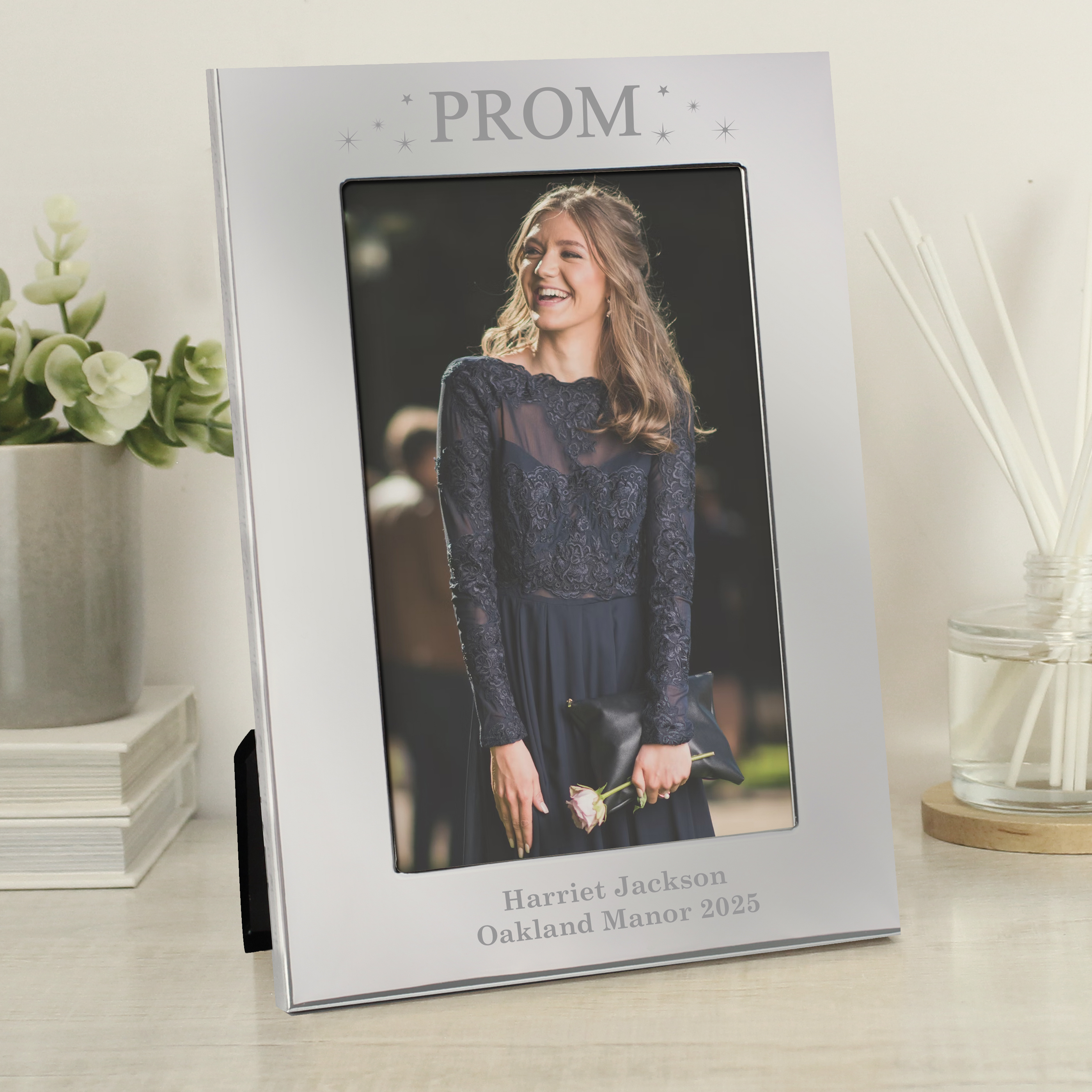 Personalised Prom Night Silver 6x4 Photo Frame