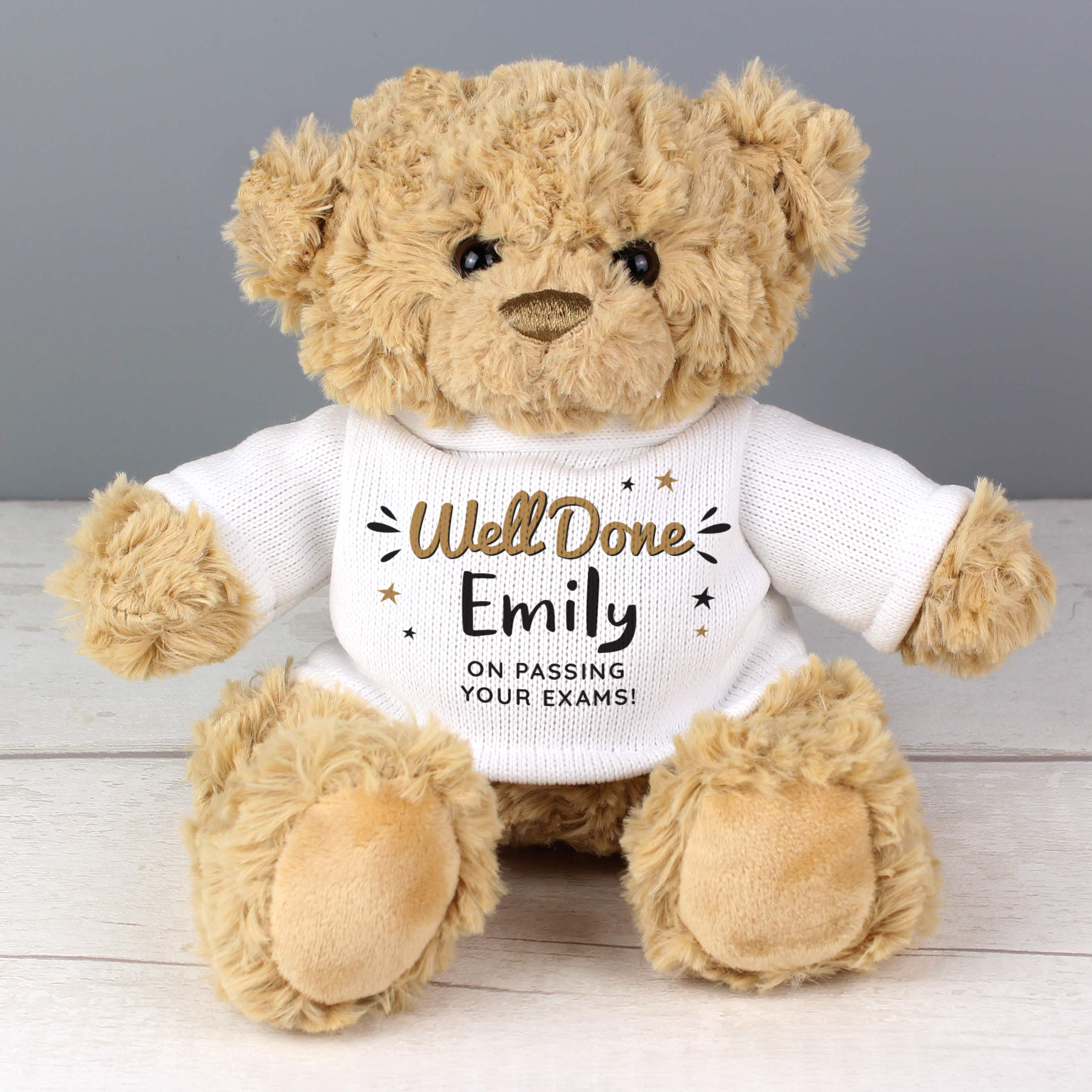 Personalised Well Done Teddy Bear - Achievement Gift