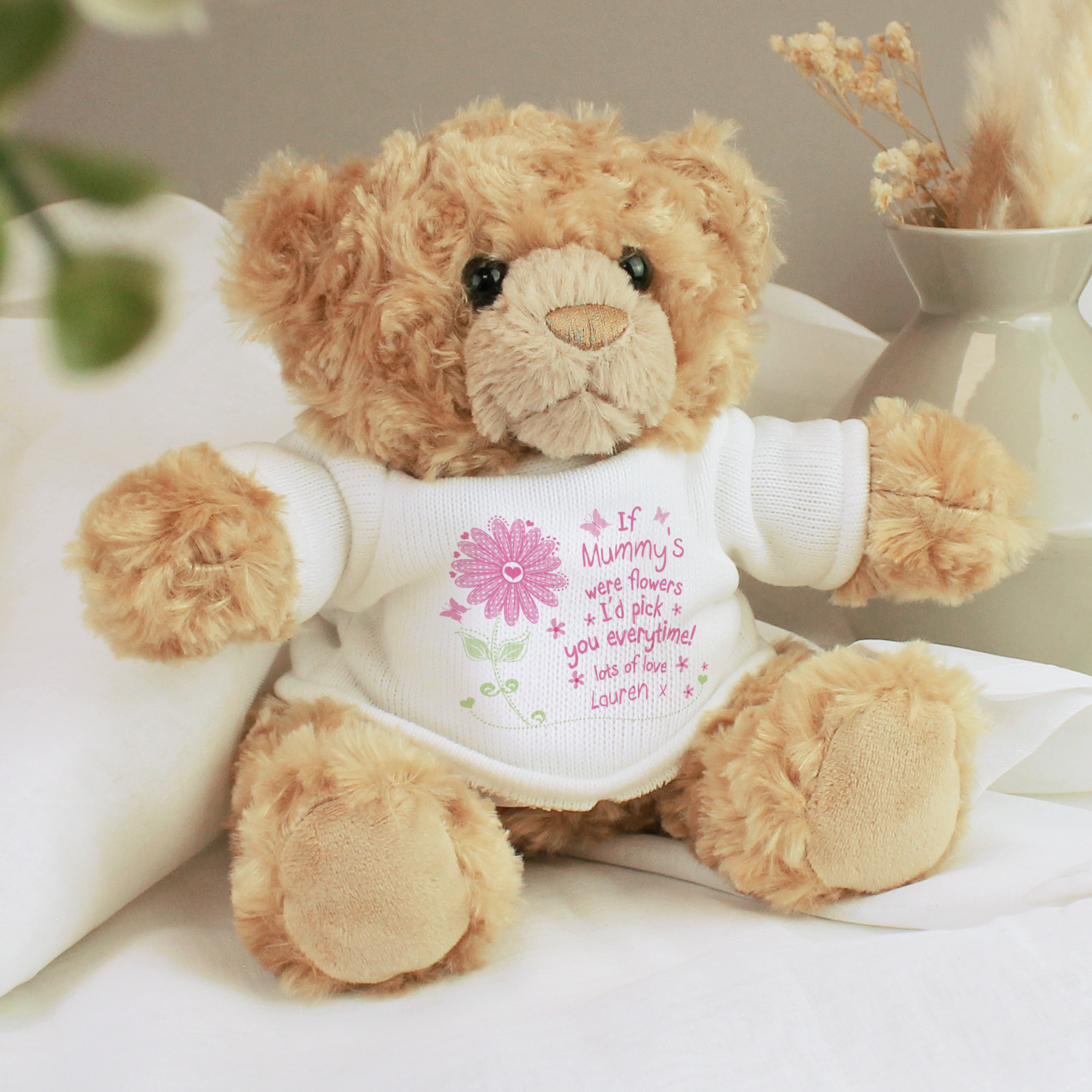 Personalised "I'd Pick You" Teddy Bear | Thoughtful Gift