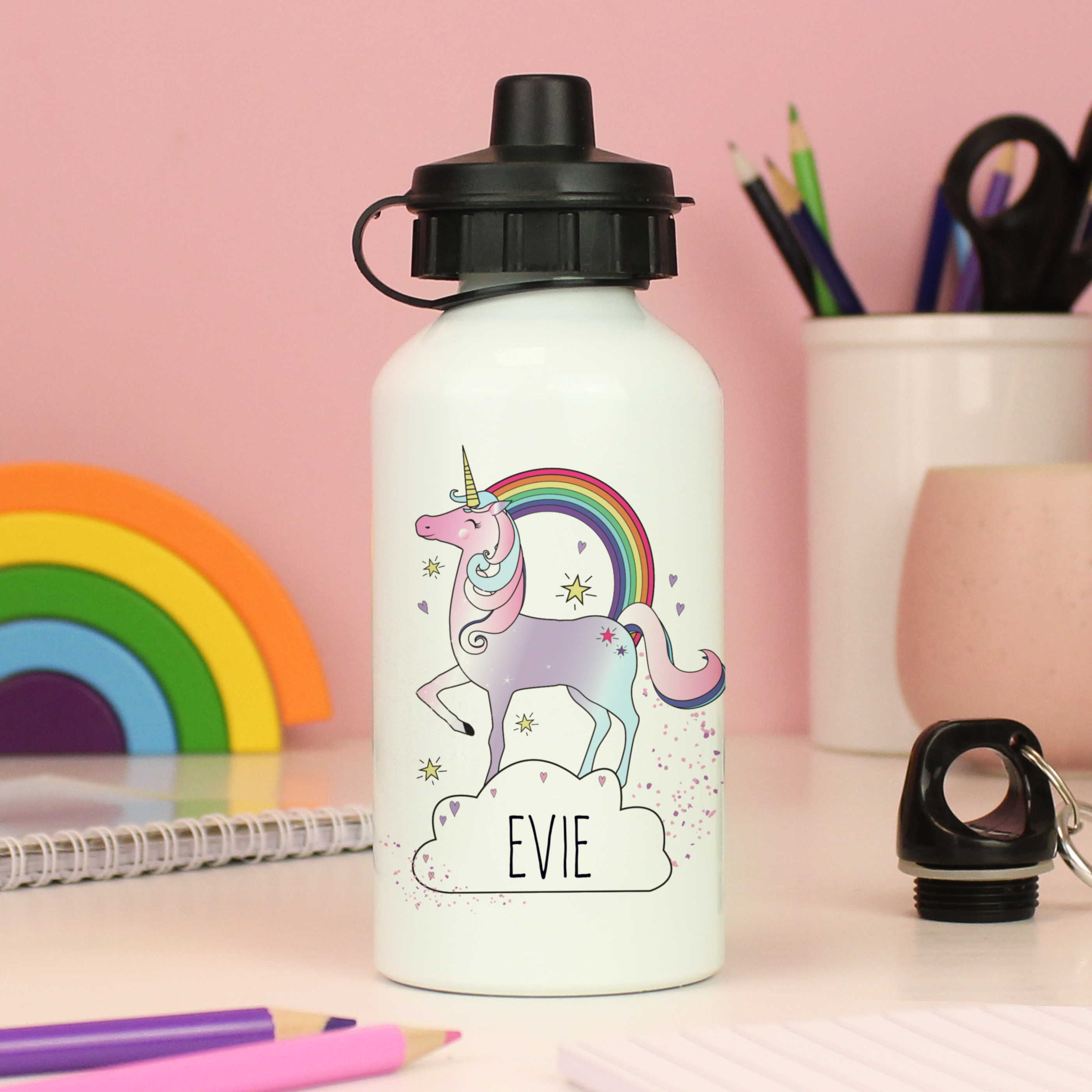 Personalised Unicorn Water Bottle - 400ml
