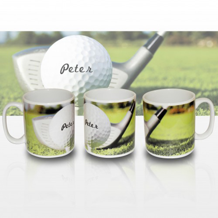 Personalised Golf Ball Mug | Custom Golf Mug with Name