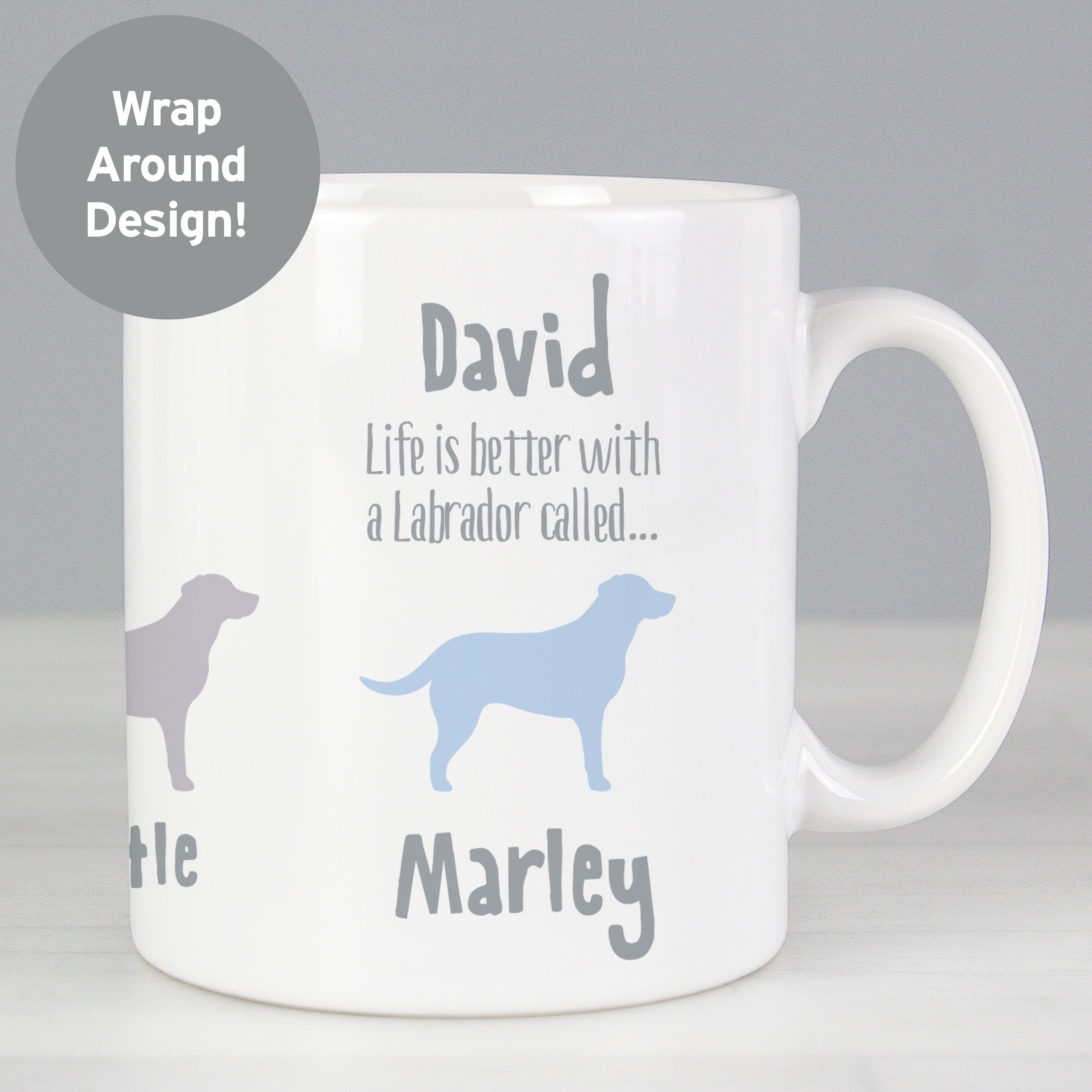 Personalised Labrador Mug | Custom Dog Owner Gift