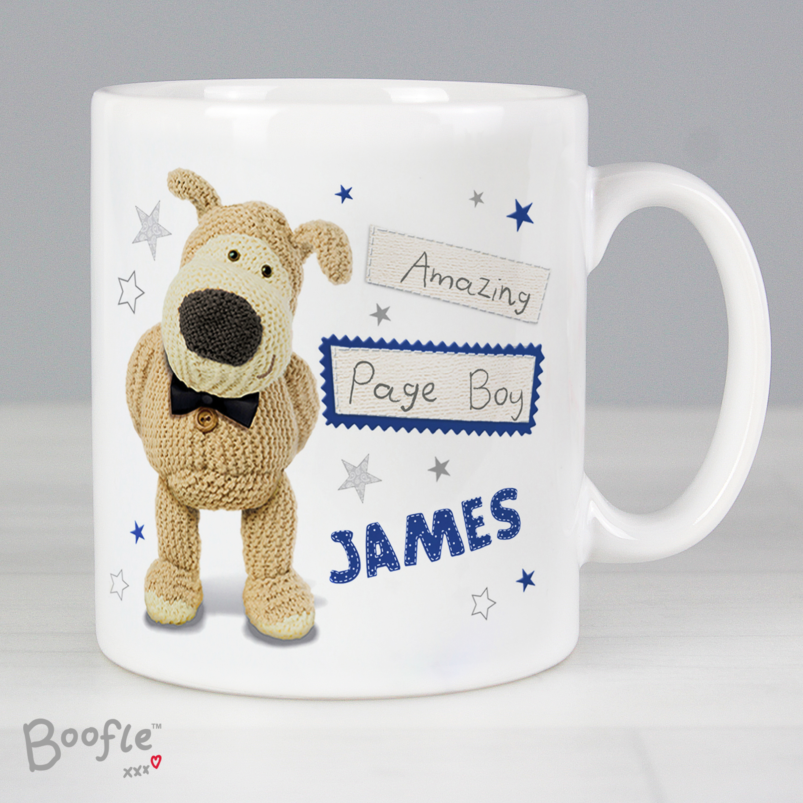 Personalised Boofle Male Wedding Mug | Groom & Groomsmen Gift