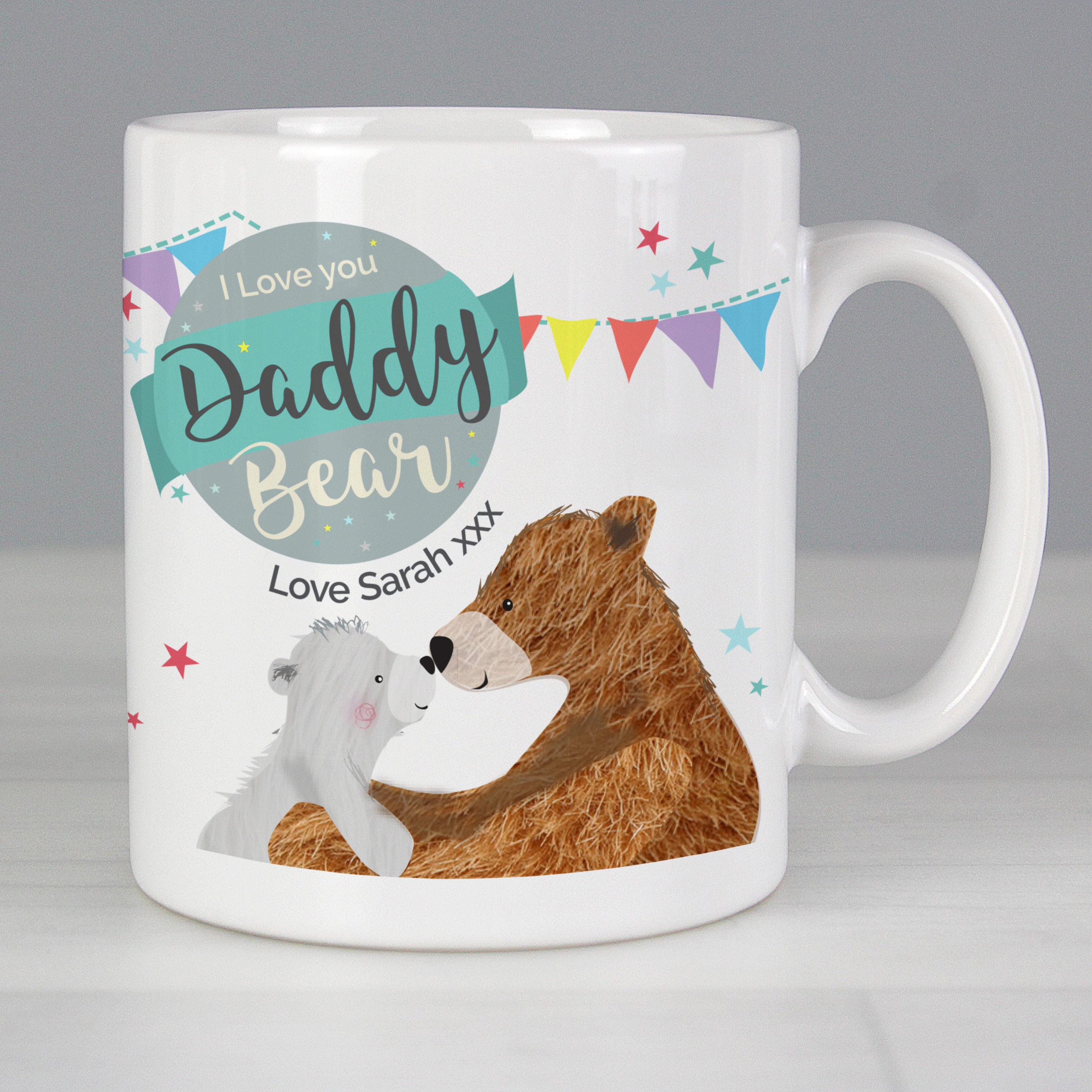 Personalised Daddy Bear Mug - Thoughtful Father's Day Gift