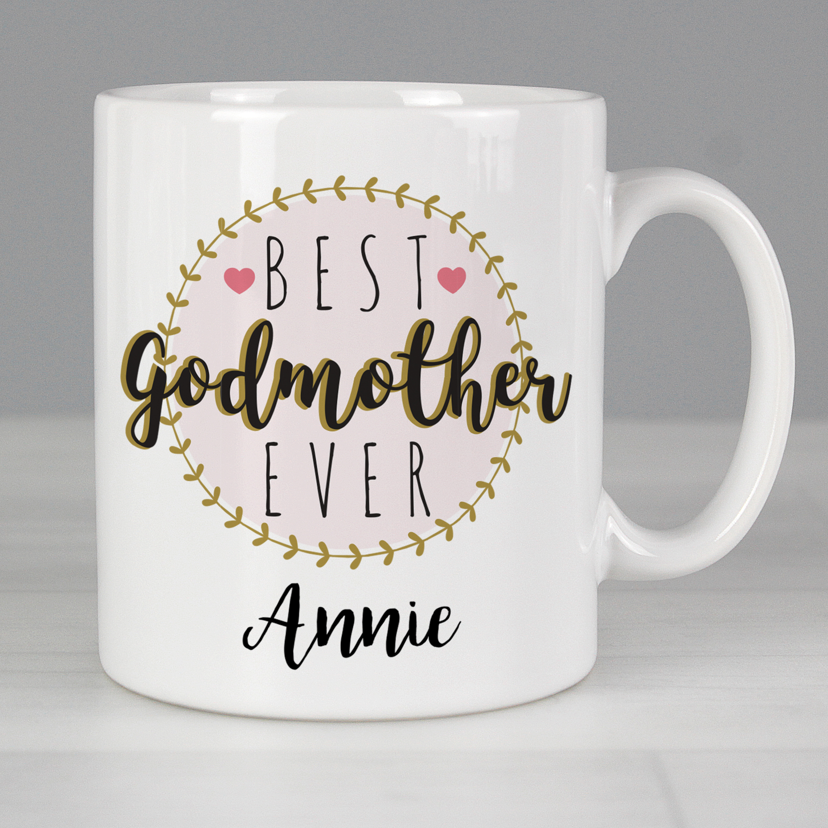 Personalised 'Best Godmother' Mug | Thoughtful Godparent Gift