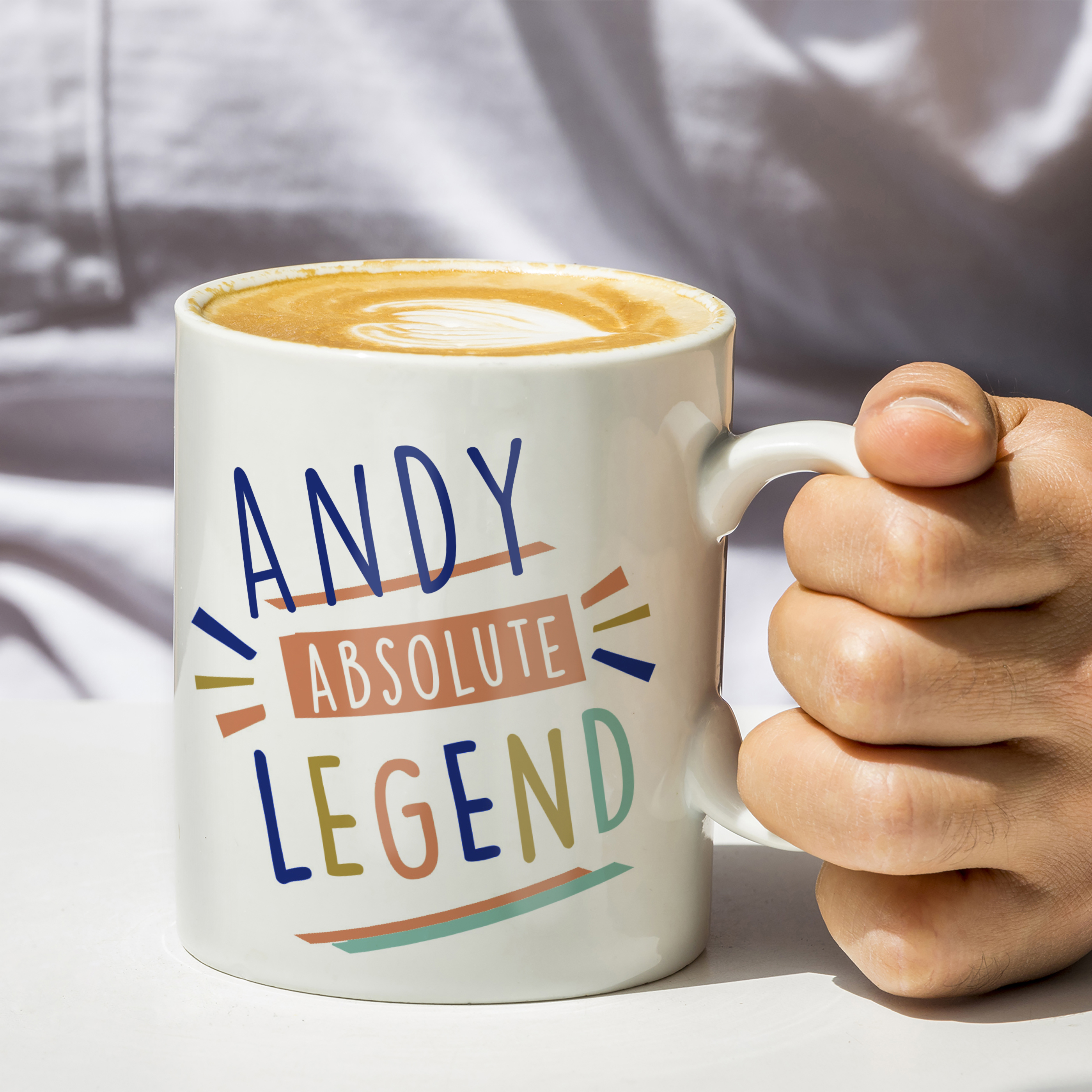 Personalised Absolute Legend Mug - Custom Ceramic Gift
