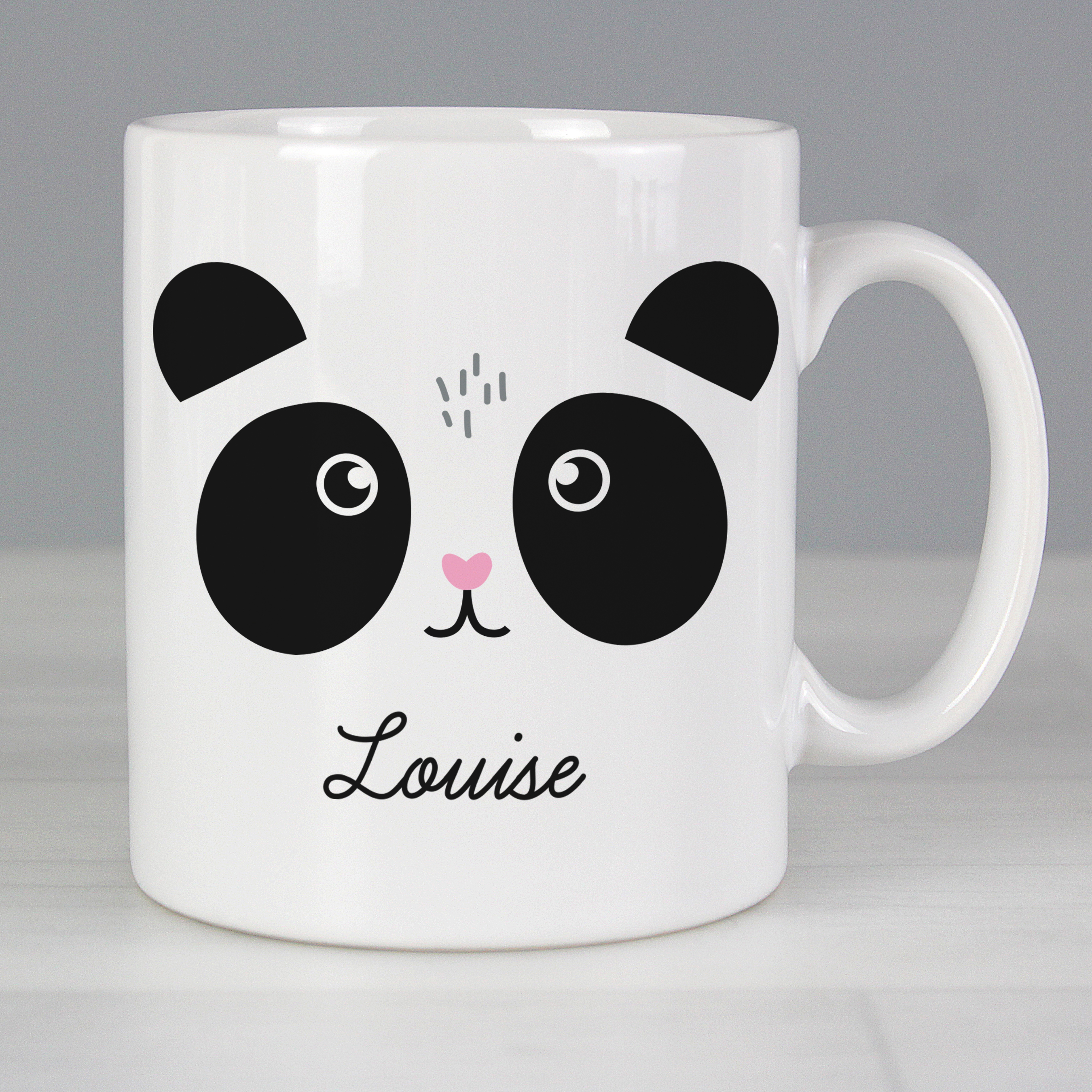 Personalised Cute Panda Mug - Custom Ceramic Gift