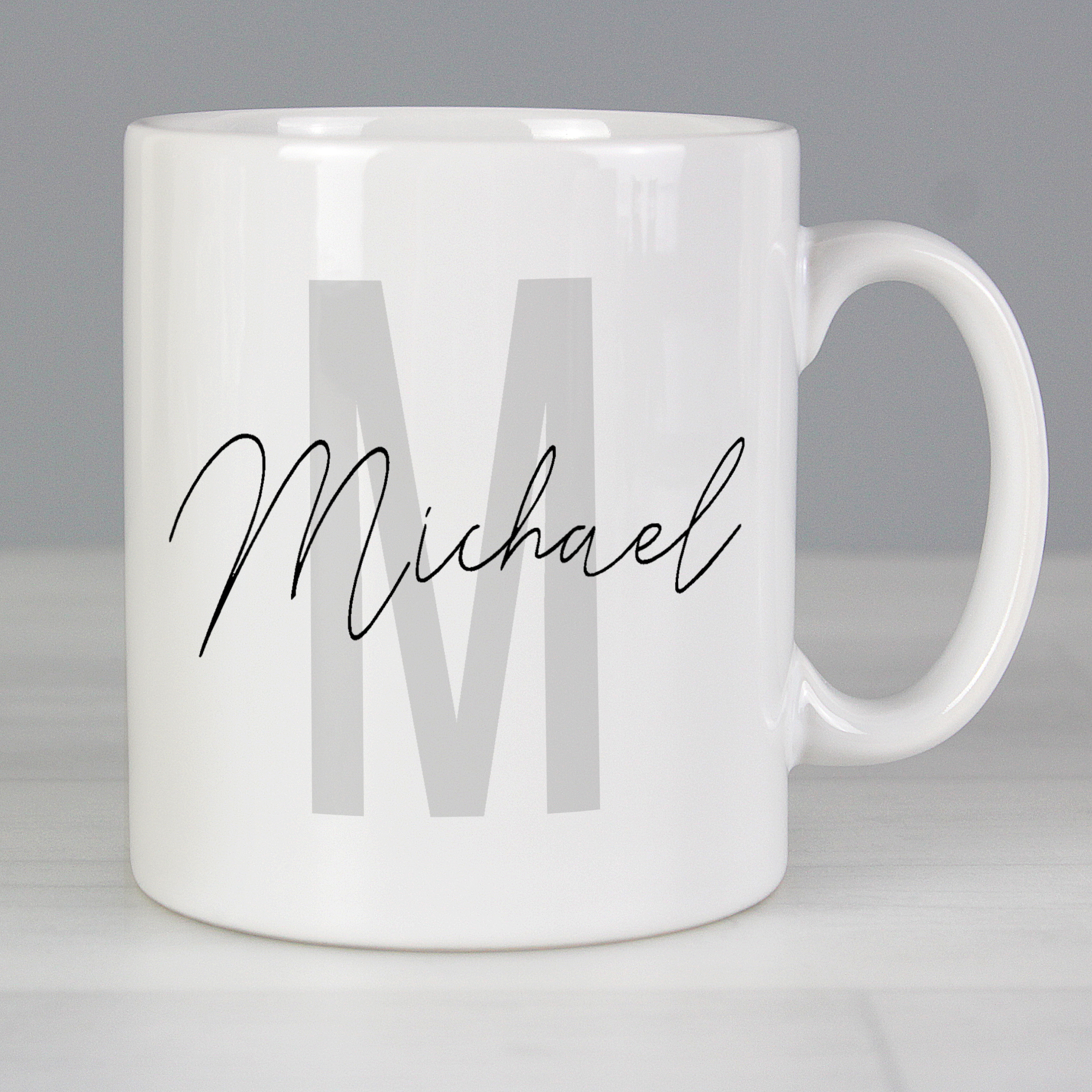 Personalised Initial & Name Ceramic Mug