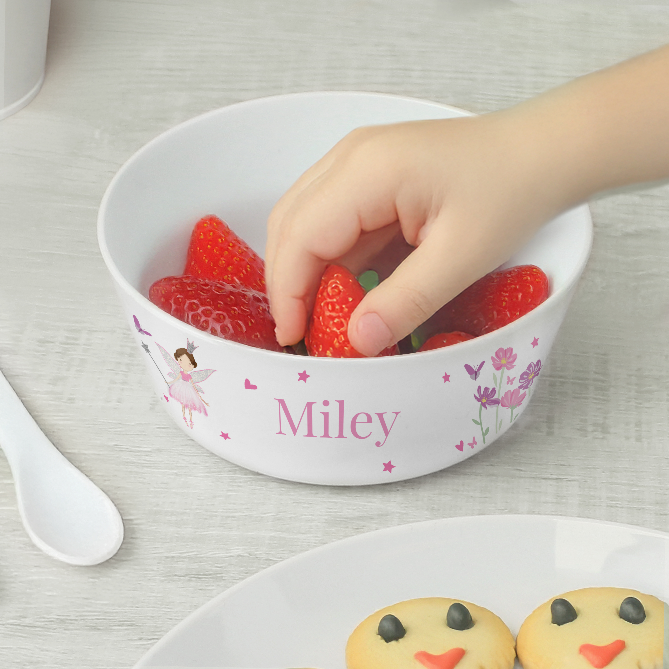 Personalised Fairy Princess Bowl | Custom Children's Dining Gift